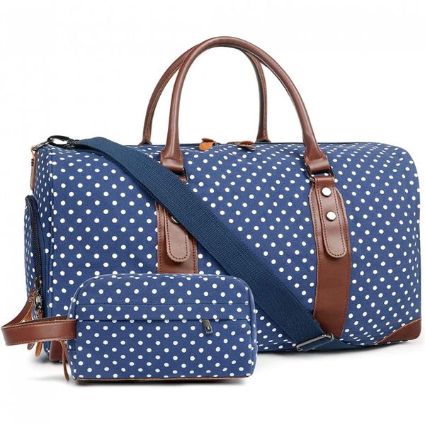 Oflamn Bolsa de Viagem de Mão com Necessaire