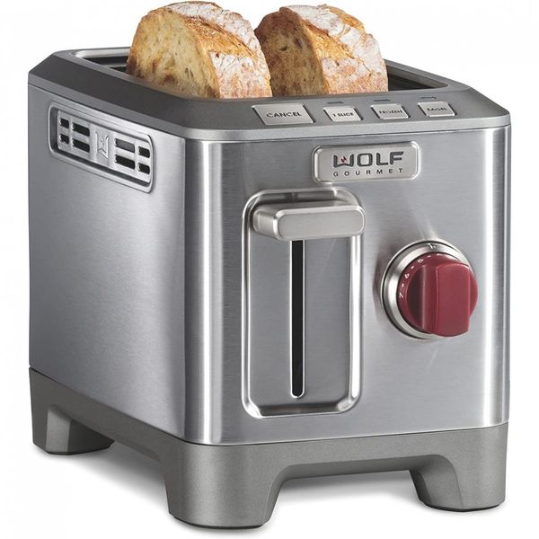 Wolf Gourmet Torradeira 2 Fatias, Configurações de Bagel 900W 110V