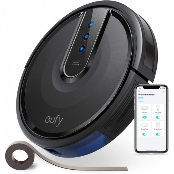 eufy by Anker Apirador Robô c, Wi Fi Controle Digital 1500Pa 110V