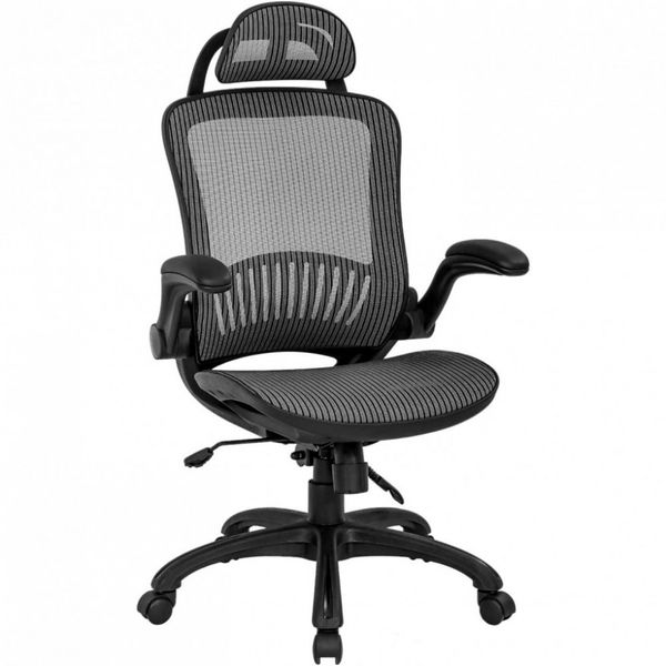 BestOffice Cadeira de Escritório Giratória Ajustável Ergonômica c, Apoio de Cabeça