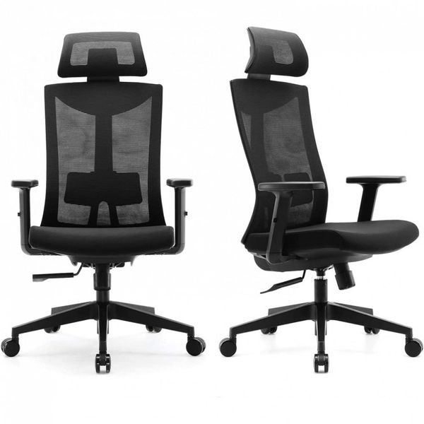 SIHOO Cadeira de Escritório Ergonômica Giratória c, Apoio de Braços