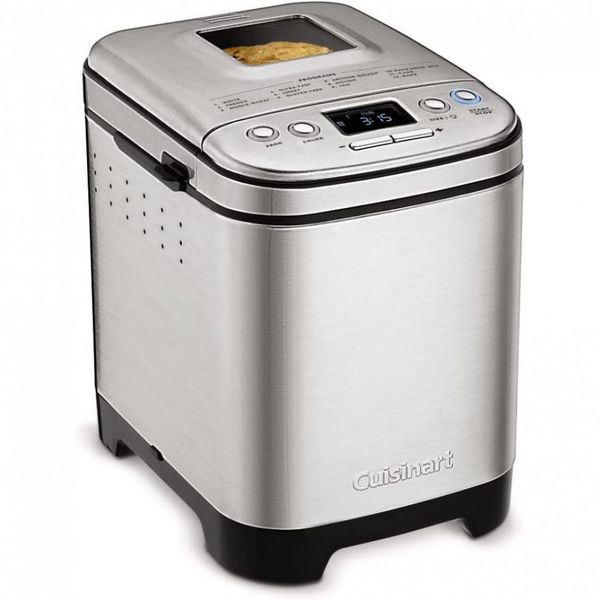Panificadora Automática Cuisinart, 12 Programas, 3 Cores Pão, Prata 110V