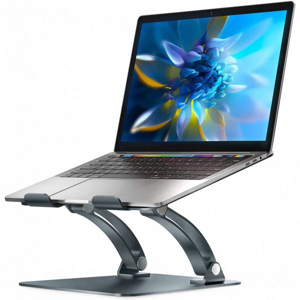 Suporte Ergonômico Laptop Nulaxy Ajustável Até 20kg, 28, 44Cm Cinza