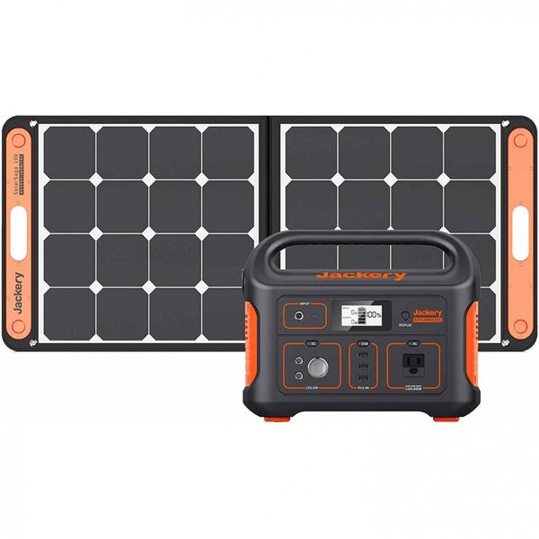 Jackery Explorer 500 Gerador Solar, 518Wh Viagem, Camping, Emergência