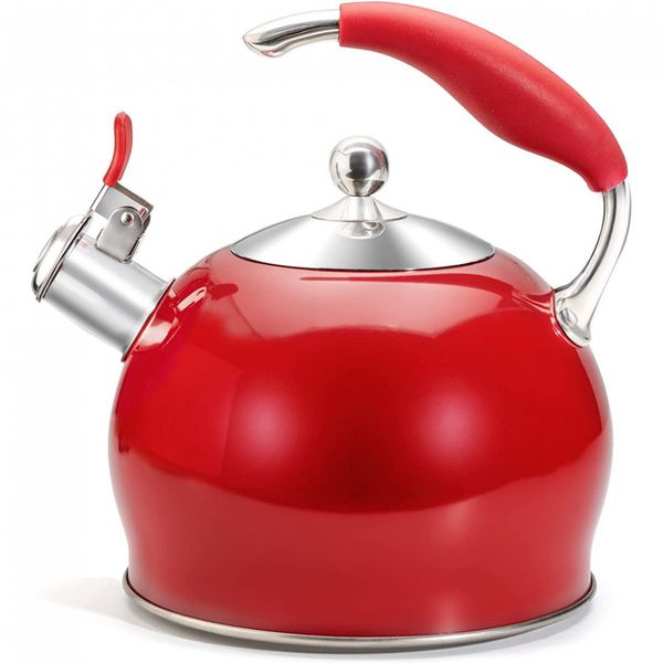 SOTYA Chaleira de Chá 2.8L com Apito, azul