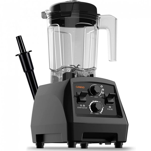 OMMO Liquidificador Profissional Capacidade 2L 1800W c, Cronômetro Integrado., 110V