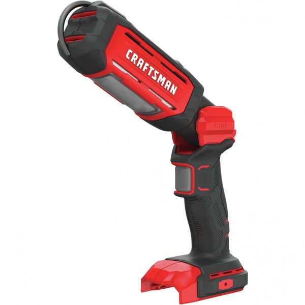V20, Lanterna Led, Portátil com Kit de Bateria, 700 lumens, 20 V, CRAFTSMAN, Vermelho
