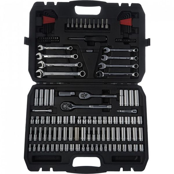 Ferramenta Automotiva Kit de Ferramentas Para Soquete Mecânico Com Estojo 145 Peças