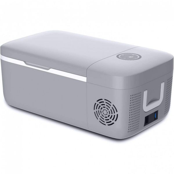 Mini Geladeira Automotiva Setpower, Portátil, 12V DC 12 , 24V, 13L, Cinza