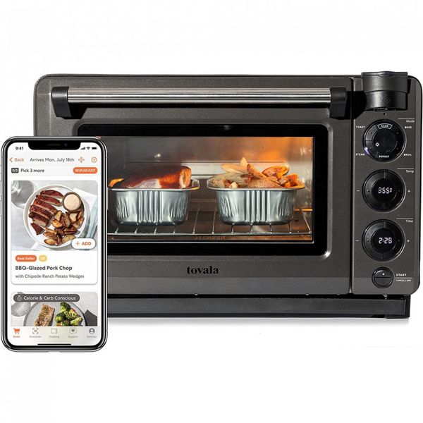 TOVALA Forno Inteligente Combinado WiFii Cozer a Vapor, Assar e Grelhar Gen 2