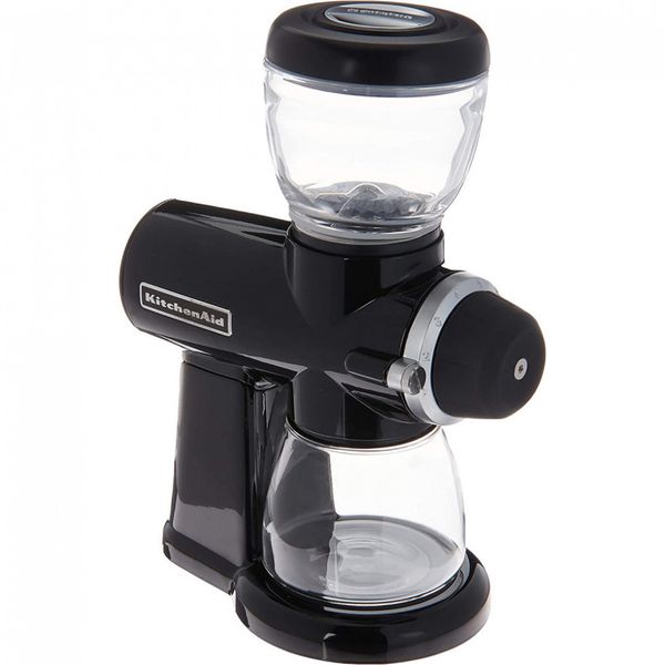 Moedor de Café Kitchenaid Com Moedor de Rebarbas Escova Portátil de Limpeza Cor Preto Ônix
