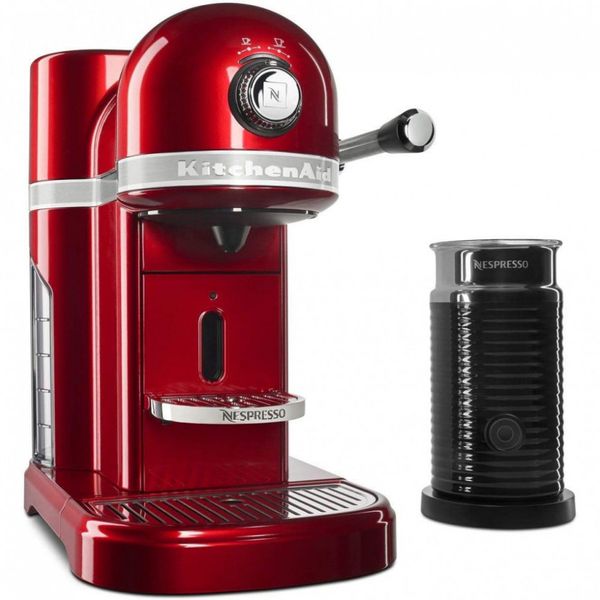 Cafeteira Elétrica KitchenAid KES0504CA Batedor de Leite 3 Litros Compatível com Capsula