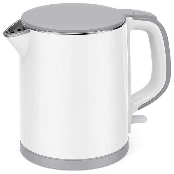 Chaleira Elétrica 1.5L, Aço Inoxidável, 1500W, Branca, 110v, AIRYOYO, Branco