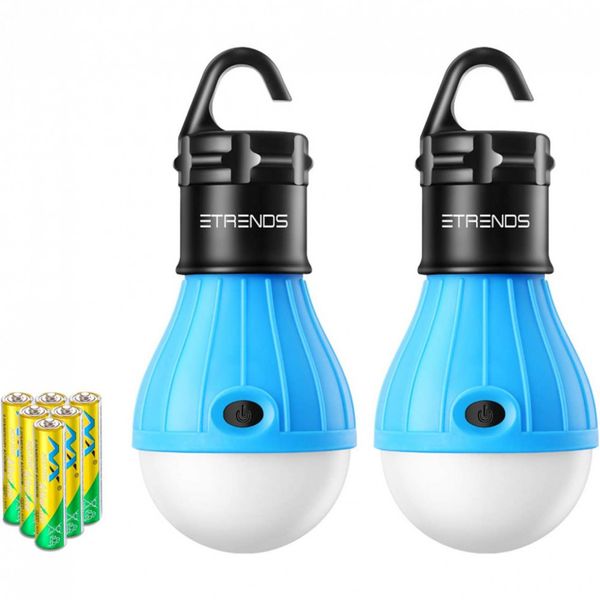 Lanterna LED 2 Peças Compactas Regulagem por Dimmer Utilização Interna e Externa