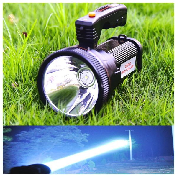 Lanterna LED CREE Bateria de Lítio Alcance 79m à Prova Dágua e Impacto Recarregável USB