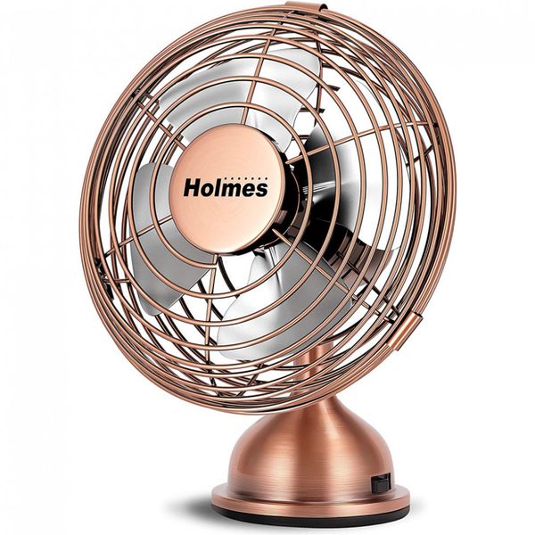 Holmes Ventilador de Mesa, mini, , 25 W, 110v, cobre