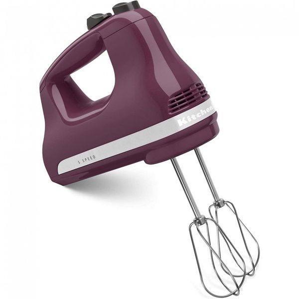 Batedeira de Mão KitchenAid Mixer de Mão Ultra Power de 5 Velocidades, Boysenberry 110V