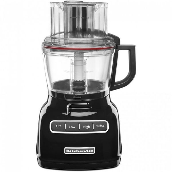 Processador KitchenAid de Alimentos de 9 Taças com Sistema de Fatias Exatas Preto Ônix 110V