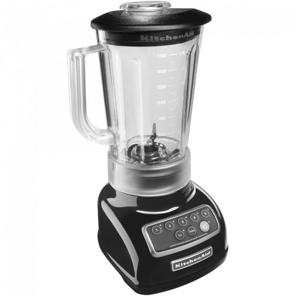 Liquidificador KitchenAid 5 velocidades Blender com 1.66 Litros BPA Free Pitcher Onyx Black 110V