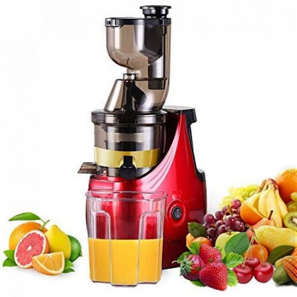 CAYNEL Espremedor Moedor Frutas Legumes Sucos 110V 75 RPM Antioxidante