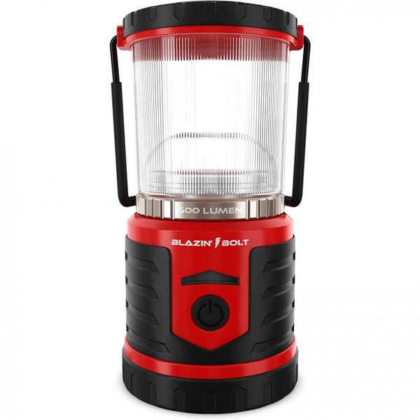 Lanterna LED Bolt 600 Lúmens Cabo USB Carregador de Telefone Cores e, BLAZIN BISON, Vermelho