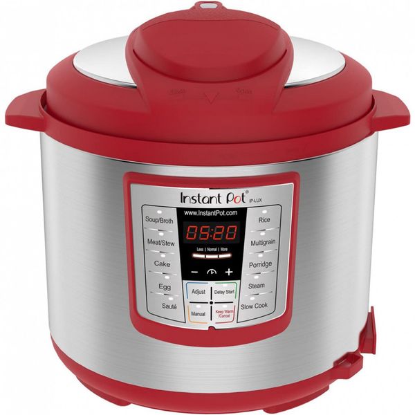 Panela de Pressão Elétrica Instant Pot Lux, 6 em 1, Aço Inoxidável, Azul 110V