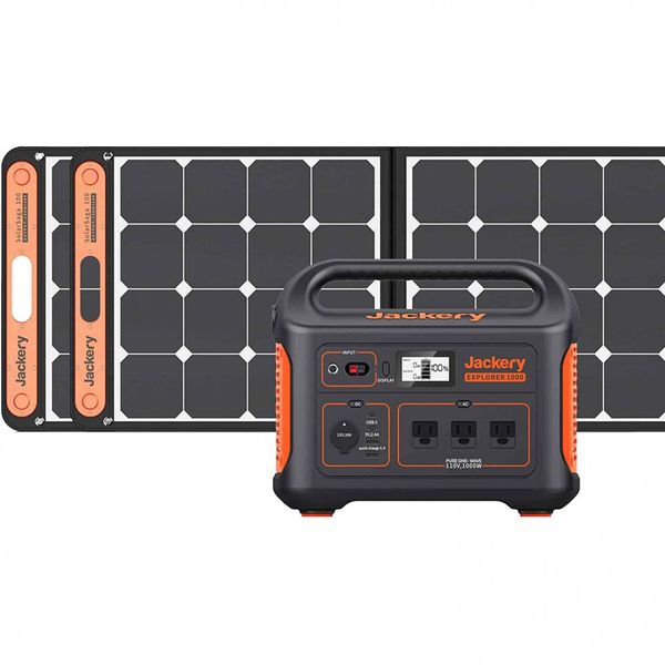 Jackery Gerador, Acumulador de energia Elétrico, Solar, portátil, c, USB, 100W, 110V, 1000W, c, 3 tomadas