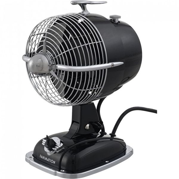 Ventilador Fanimation, preto