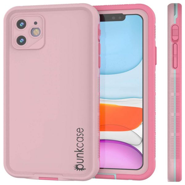 Capa Celular Prova Dágua IP68 iPhone 11, PUNKCASE PUNKi11AQUA0818, Rosa