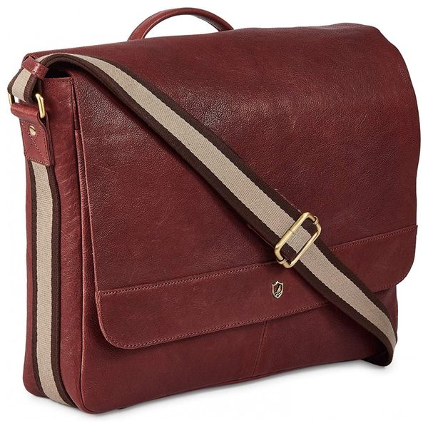 Bolsa, Pasta de Couro para Laptop Unissex, COCHOA, Vermelho