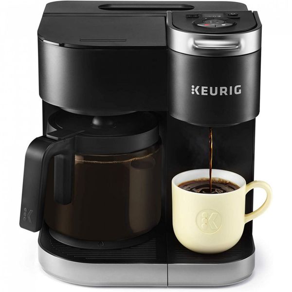 Cafeteira Elétrica Keurig K Duo, 12 Xícaras, Preto 110V