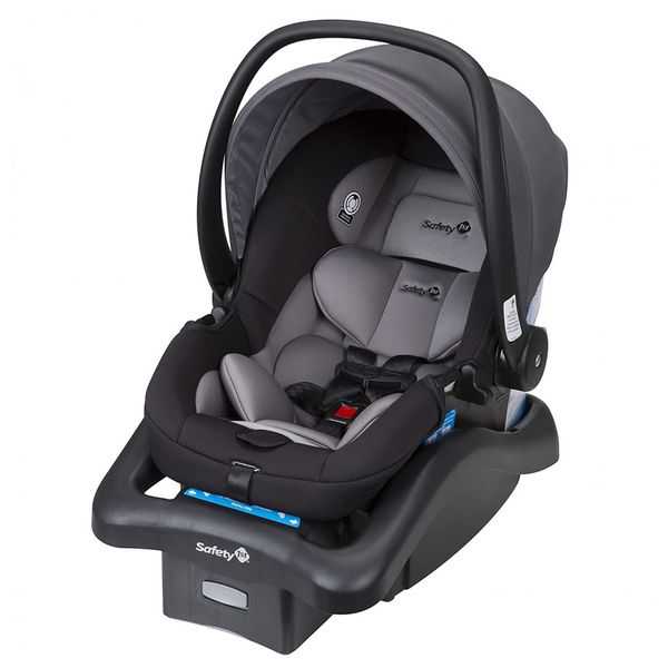 Assento Infantil Cadeira Automotiva com 4 Ajustes de Altura até 15 kg, SAFETY 1ST IC261EEL, Cinza