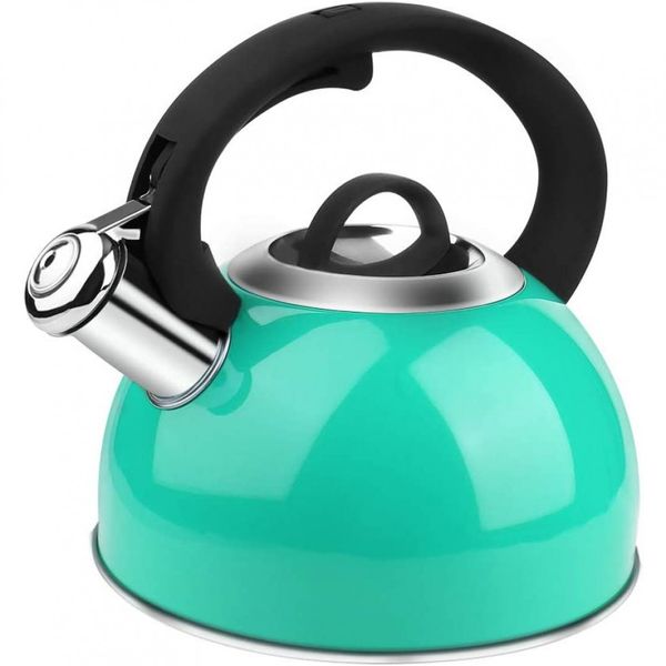Chaleira de chá, verde, AIDEA, Vermelho