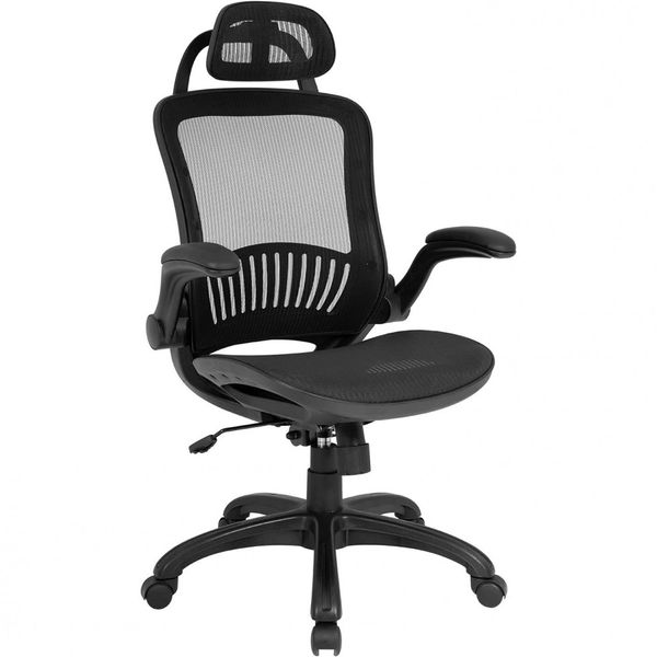Cadeira ergonômica, preto, BESTOFFICE Office Chair Desk Chair, Preto