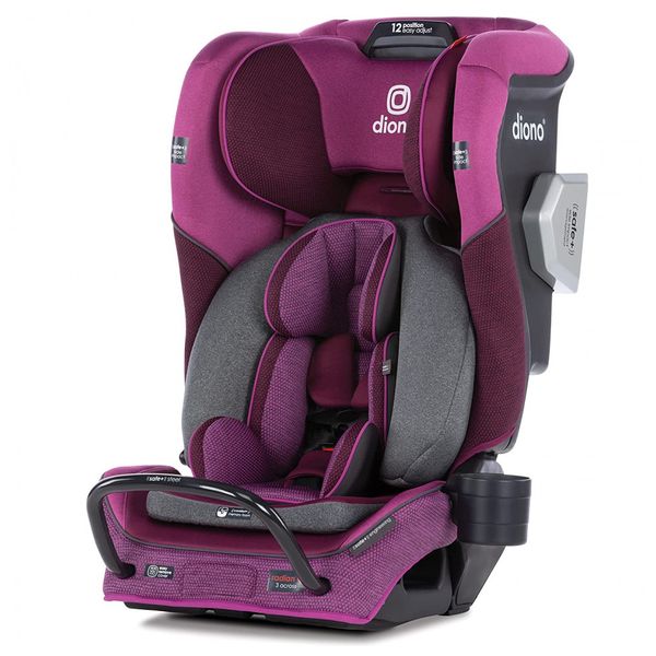 Bebê Conforto Radian 3 QXT 4 em 1, ameixa, DIONO 51225, Rosa escuro