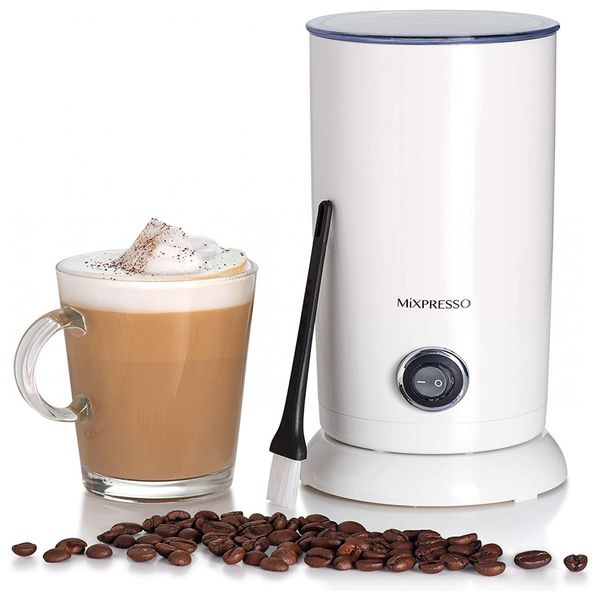 Electric Espumador Elétrico Automático 270 mL, Aço Inoxidável, 110v, MIXPRESSO 8541903557, Branco