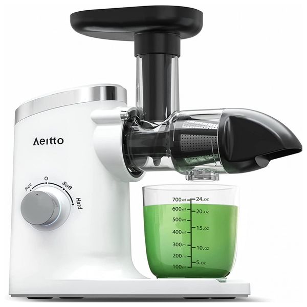 Centrífuga de Frutas com 2 Velocidades, Silencioso, 150W, 110v, AEITTO, Branco
