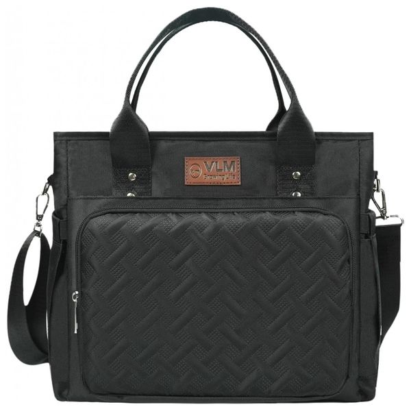 VLM Bolsa Térmica Portátil 10L, Mantém Quente, Frio Por até 5H, Preto