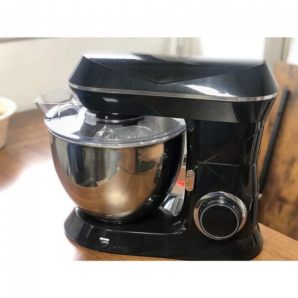 Batedeira 5 Velocidades 2 em 1 4L 500W, 110v, JEMOTEK JMK 1982, Preto
