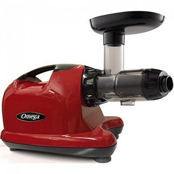Centrífuga de Frutas, 150 W, vermelha, 110v, OMEGA JUICERS, Vermelho
