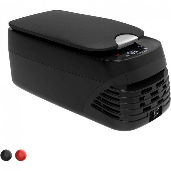 Geladeira e Frigobar para carro Mini Geladeira, Aquecimento 0,4. 131, de 8,5 Quart 8 Litros com DC e AC, Refrigerador Elétrico Compressor para