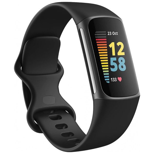 Fitbit Charge 5 Relógio SmartWatch para Esportes com GPS Integrado e Monitoramento, Preto