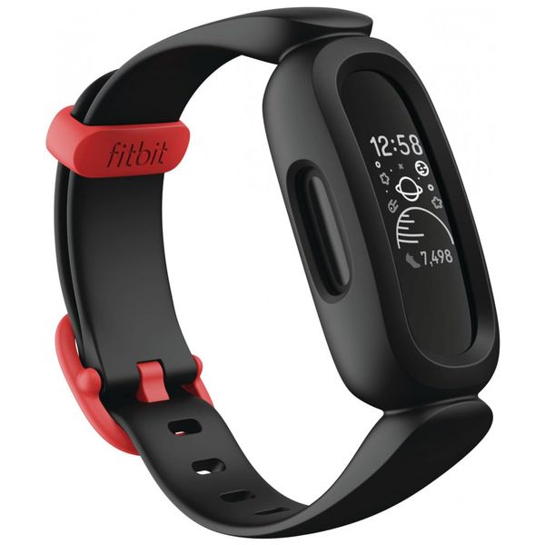 Ace 3 Activity Relógio SmartWatch para Crianças com 6 Anos ou Mais, FITBIT FB419BKRD, Preto
