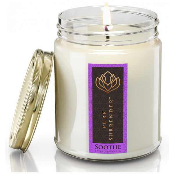 Vela de Aromaterapia para Casa 300mL, Aroma Lavender Vanilla, 1 Unidade, STILLWATER BATH AND BODY, Branco