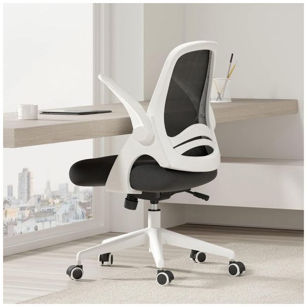 Cadeira Giratória, branca, HBADA HDNY155WM, IN, Branco