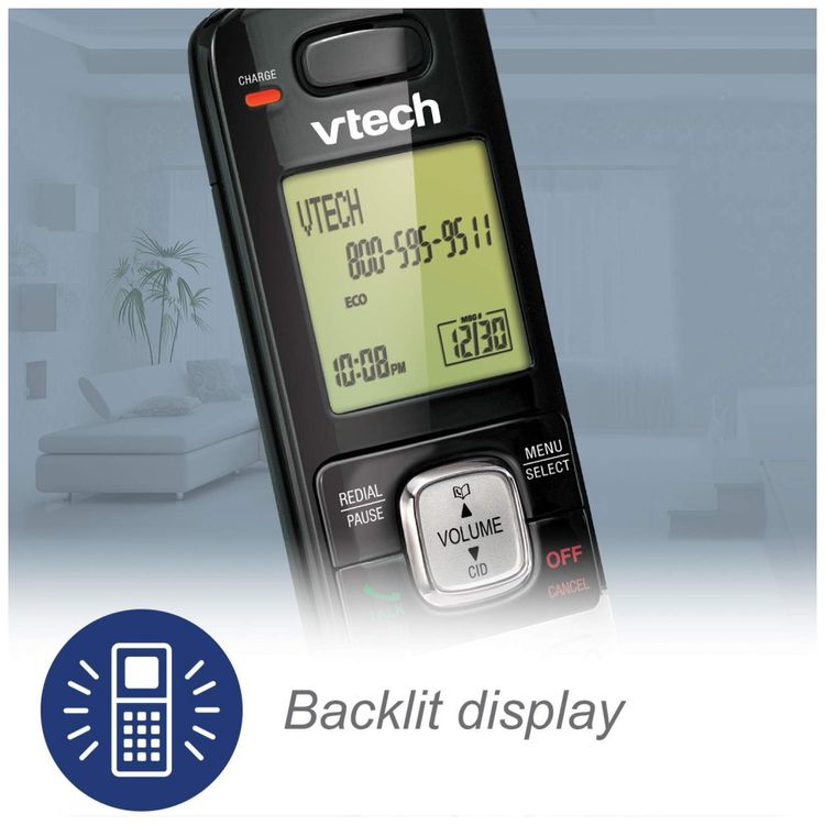 Telefone-sem-Fio-VTECH-CS6719-Prateado-foto-3