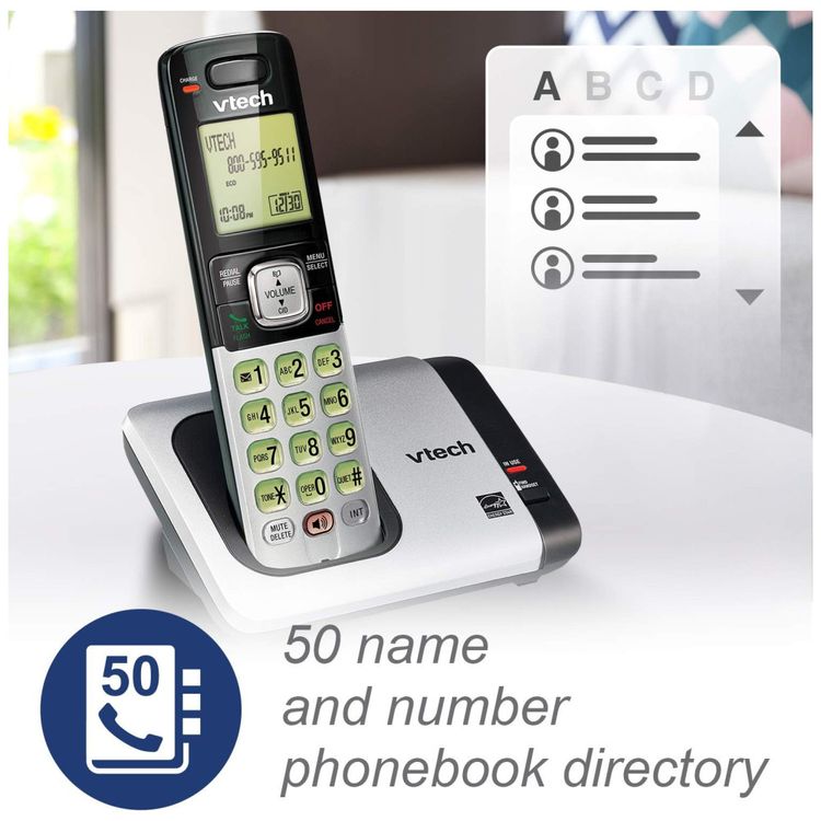 Telefone-sem-Fio-VTECH-CS6719-Prateado-foto-4