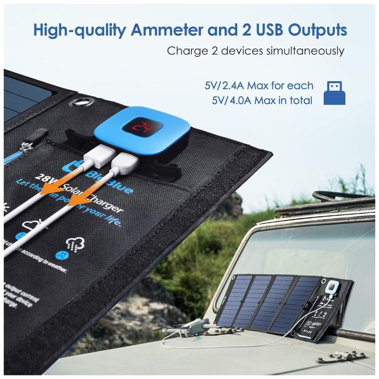 Painel-Solar-Carregador-Solar-portatil-com-B-5V-28W-foto-2
