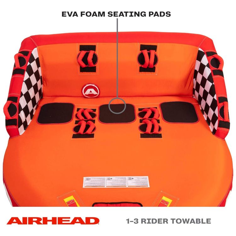 Boia-Rebocavel-Aquatica-SportsStuff-para-3-Pessoas-Vermelha-foto-2