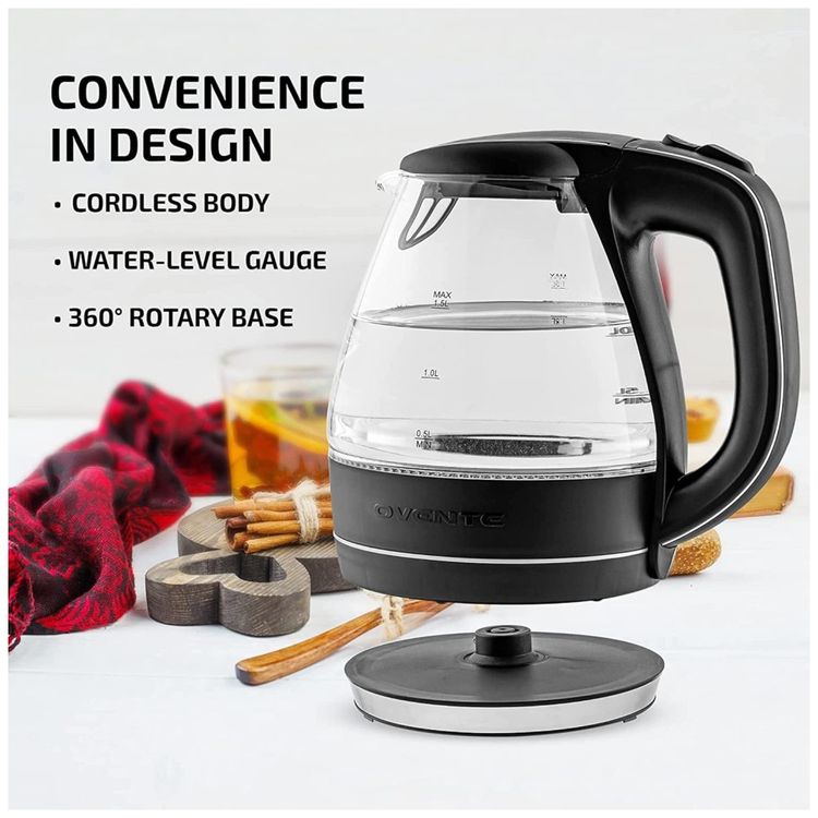 Chaleira-Eletrica-Vidro-15L-110v-OVENTE-KG83B-Preto-foto-3
